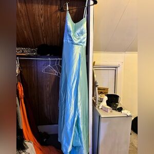 Elegant Light Blue Gown